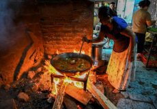 Sri Lankans have been forced to revert to cooking with firewood