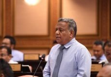 އޭދަފުށީ ދާއިރާގެ މެމްބަރު އަހުމަދު ސަލީމް، ފޮޓޯ: މަޖިލިސް