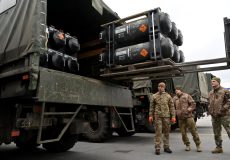 west supplied weapons to Ukraine