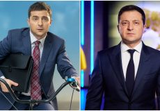 zelensky from comadian to leader